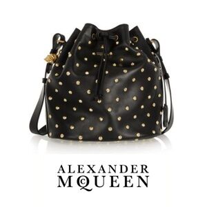 Alexander McQueen Studded Bucket Bag